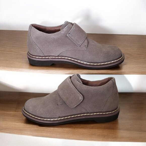 TUCKER + TATE Toddler's Suede Velcro Bootie - Picture 2 of 5